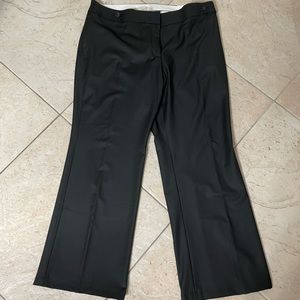LOFT Black Julie Trouser, Size 12P